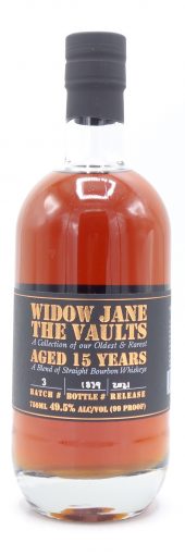 2020 Widow Jane Bourbon Whiskey 15 Year Old, The Vaults 750ml