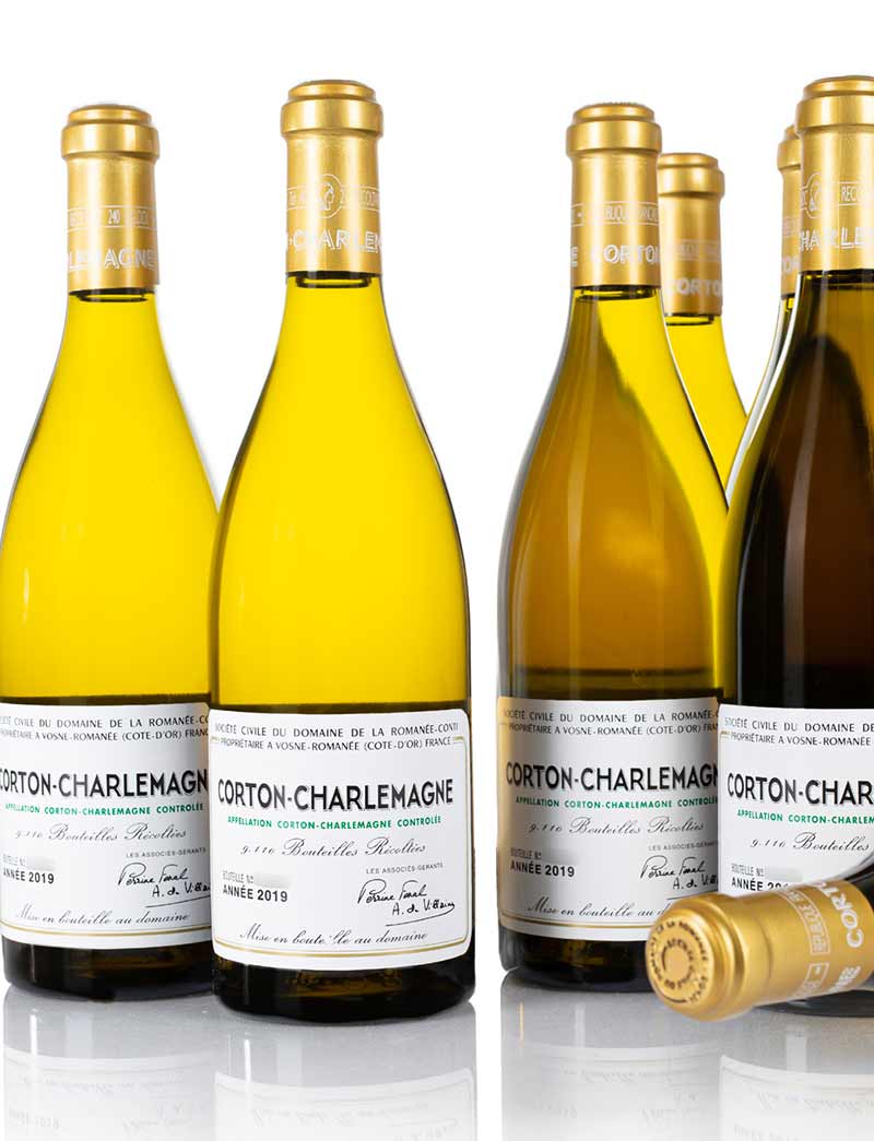 Lot 232: 10 bottles 2019 DRC Corton Charlemagne